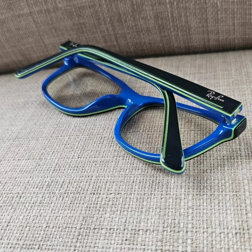 Ray-Ban Kids Youth Eyeglasses Frame Black/Blue Glasses RB1536 3600 46[]16 125